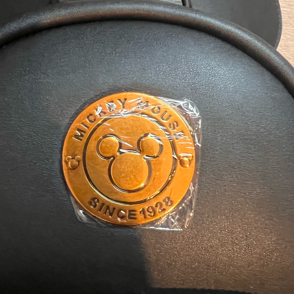 Disney Black and Gold Mickey Mouse Backpack - Picture 4 of 8